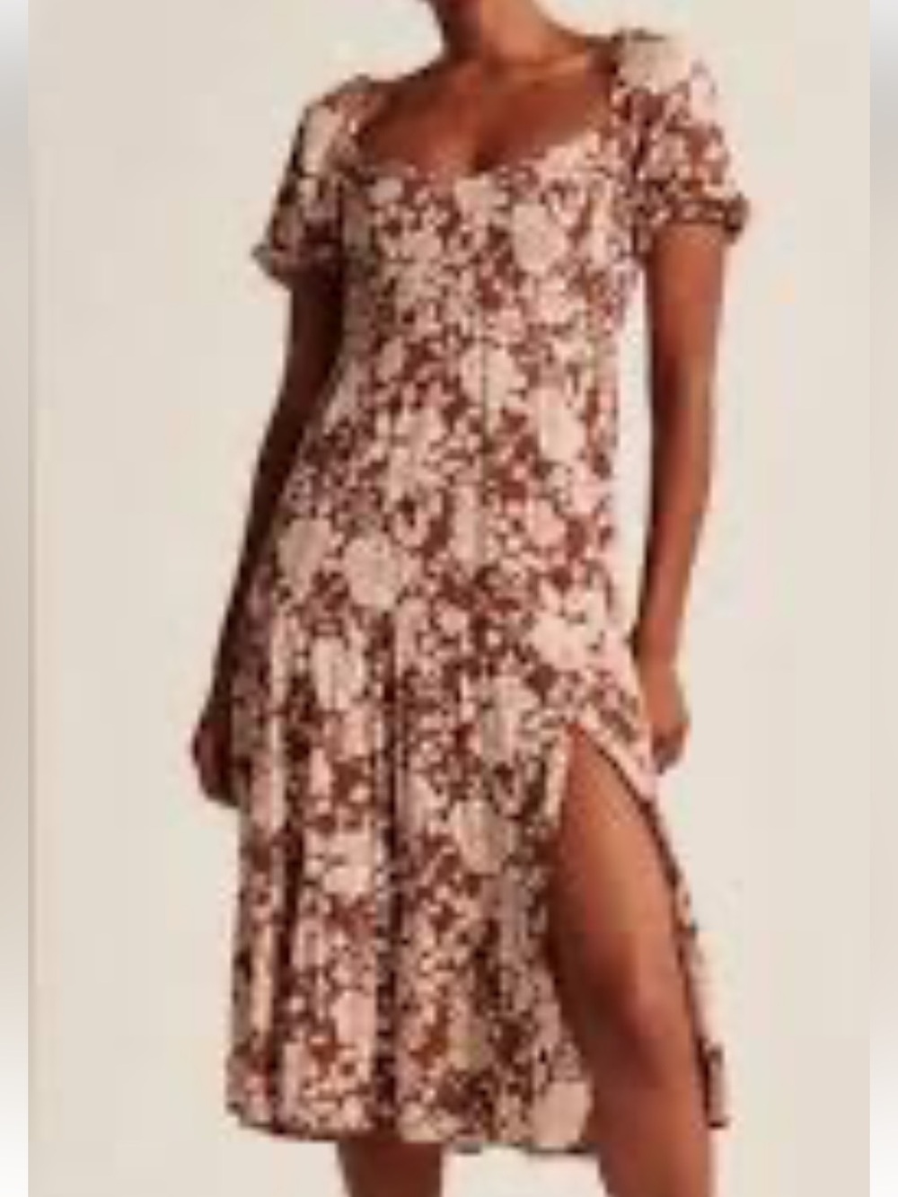 Abercrombie & Fitch | Fall Floral Maxi Dress | Size: MT (Medium Tall) Like New! - Picture 4 of 14